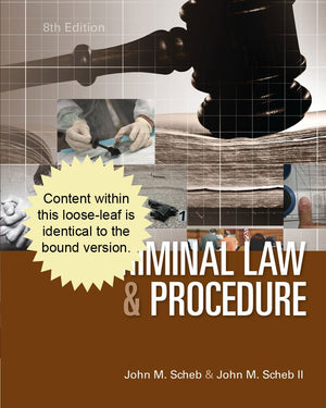 Cengage Advantage Books: Criminal Law and Procedure,Used