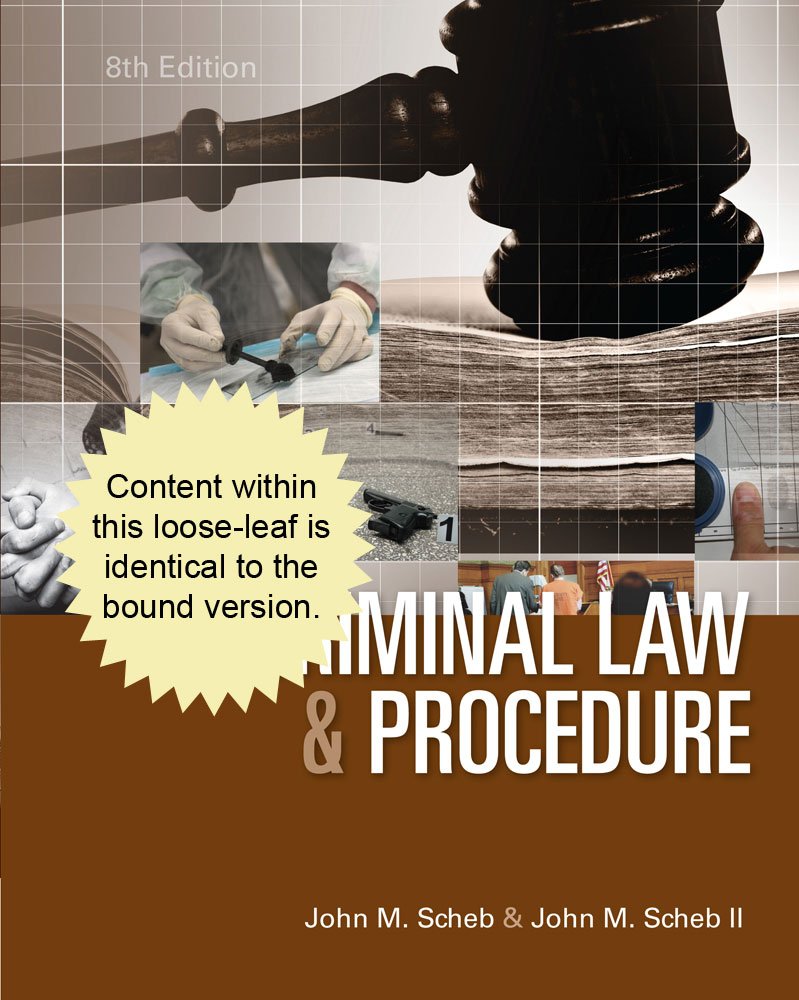 Cengage Advantage Books: Criminal Law and Procedure,Used