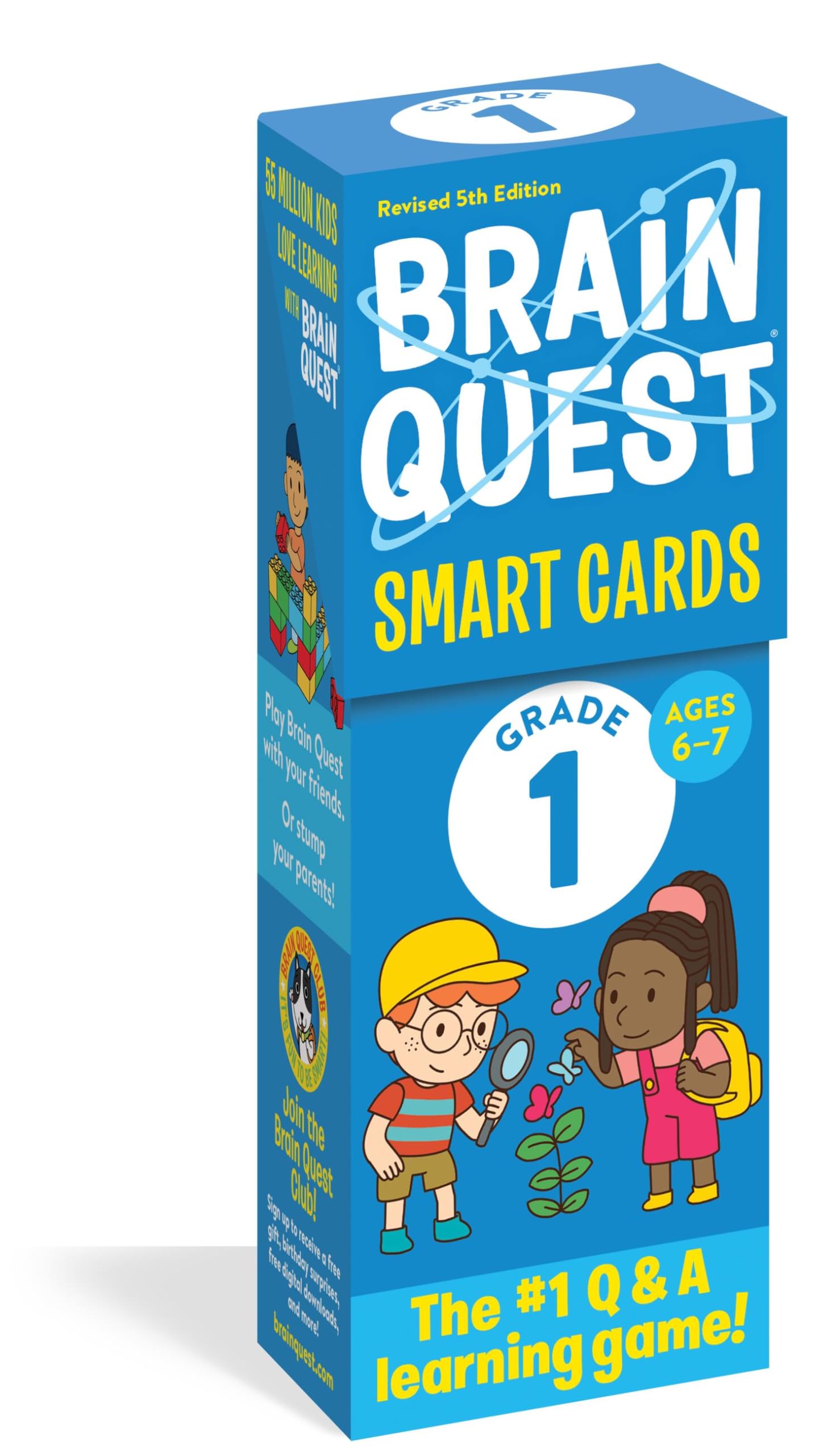 Brain Quest 1St Grade Smart Cards Revised 5Th Edition (Brain Quest Smart Cards)