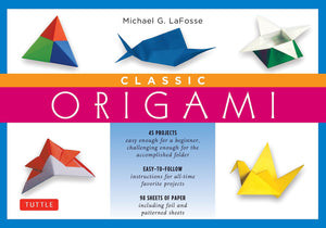 Classic Origami Kit: [Kit With Origami Howto Book, 98 Papers, 45 Projects] This Easy Origami For Beginners Kit Is Great For Bot,New