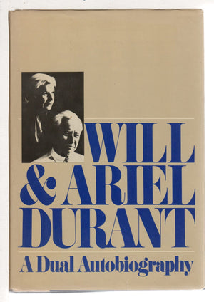 Will & Ariel Durant: A Dual Autobiography,Used