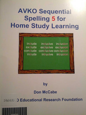 Sequential Spelling 5,New