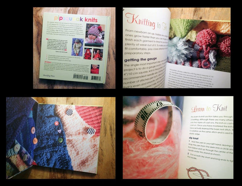 Pipsqueak Knits: 12 Deluxe QuickKnits for Your Baby & Toddler,Used