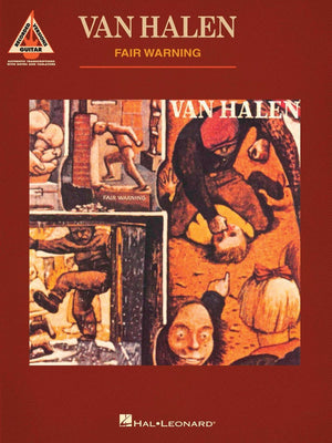 Van Halen  Fair Warning (Alfred'S Classic Album Editions),New