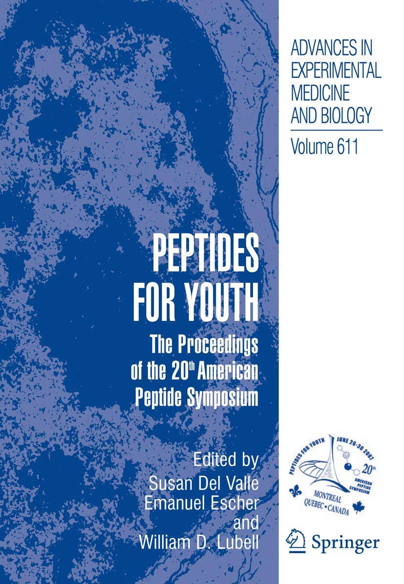 Peptides for Youth: The Proceedings of the 20th American Peptide Symposium (Advances in Experimental Medicine and Biology, 611),Used