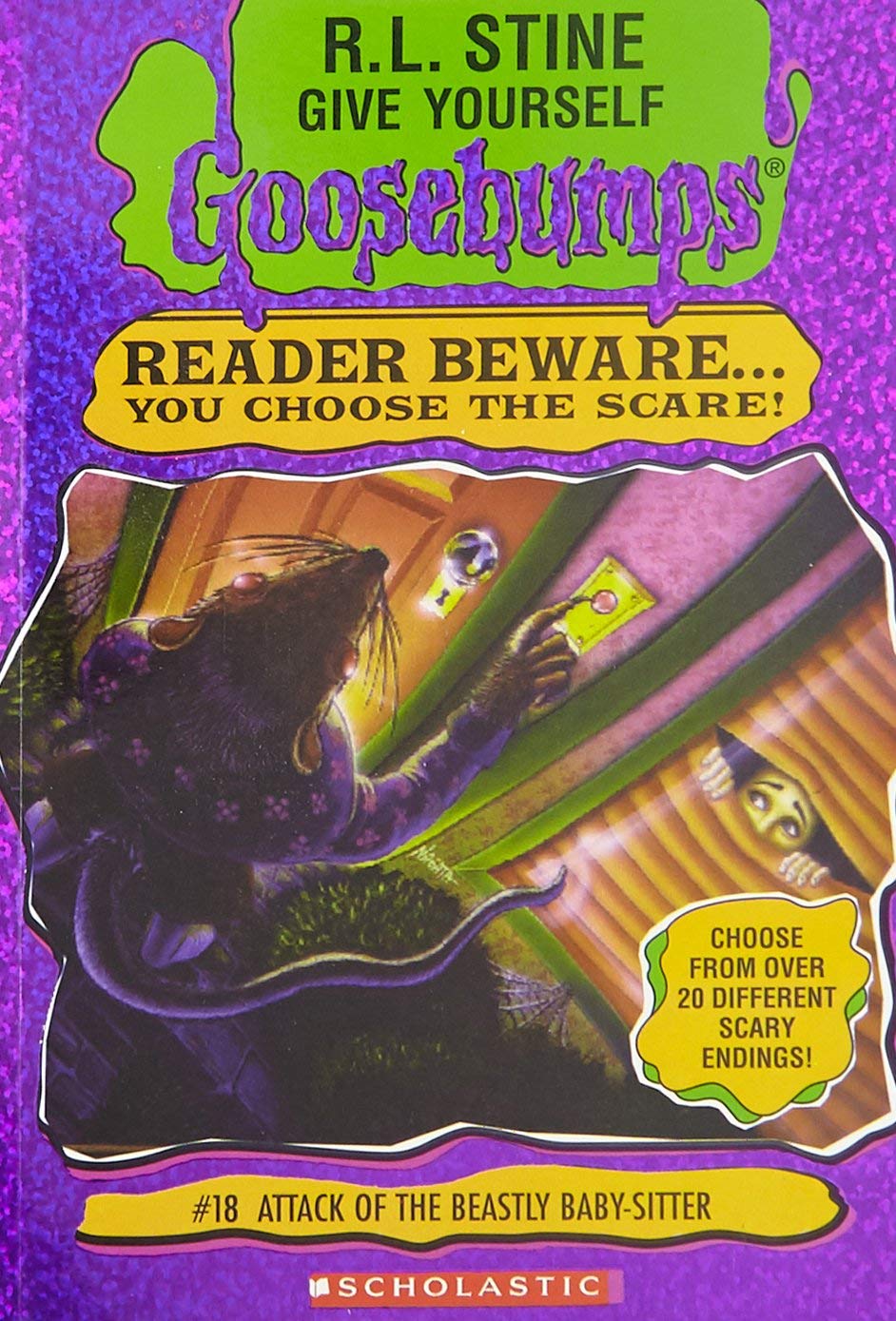 Attack Of The Beastly Babysitter (Give Yourself Goosebumps, No 18)