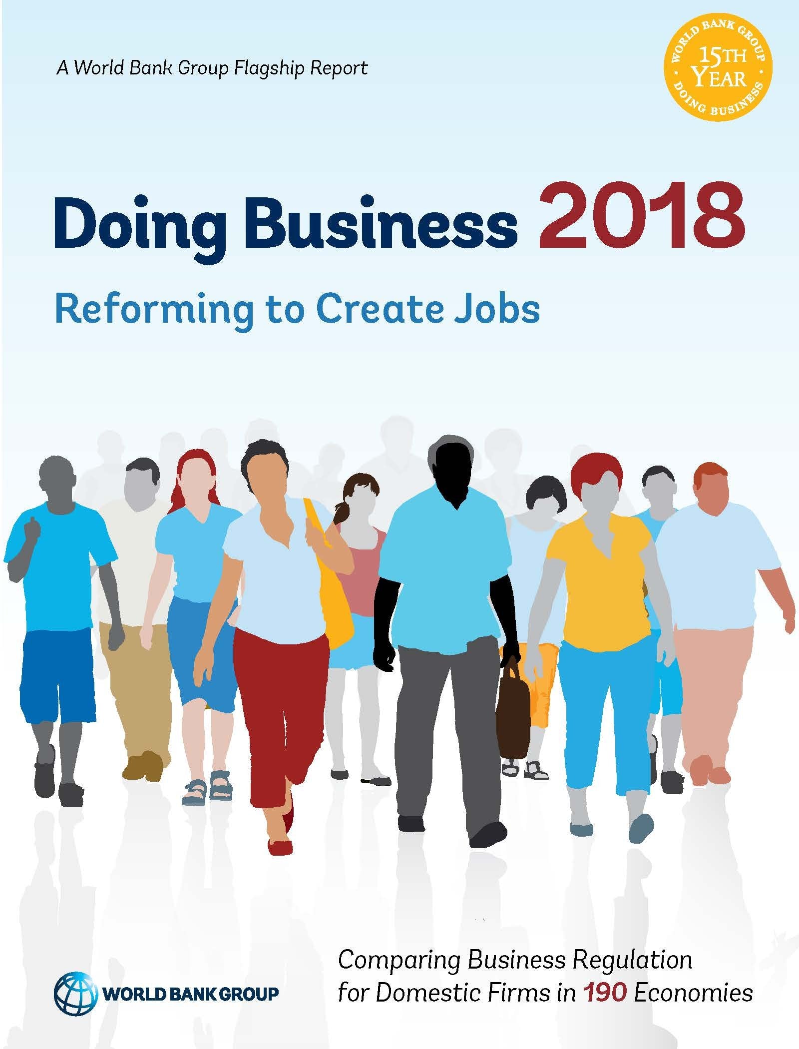 Doing Business 2018: Reforming to Create Jobs,Used