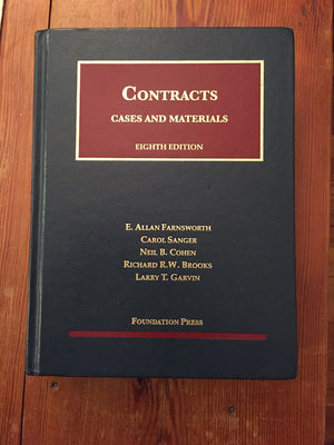 Contracts: Cases and Materials (University Casebook Series),Used