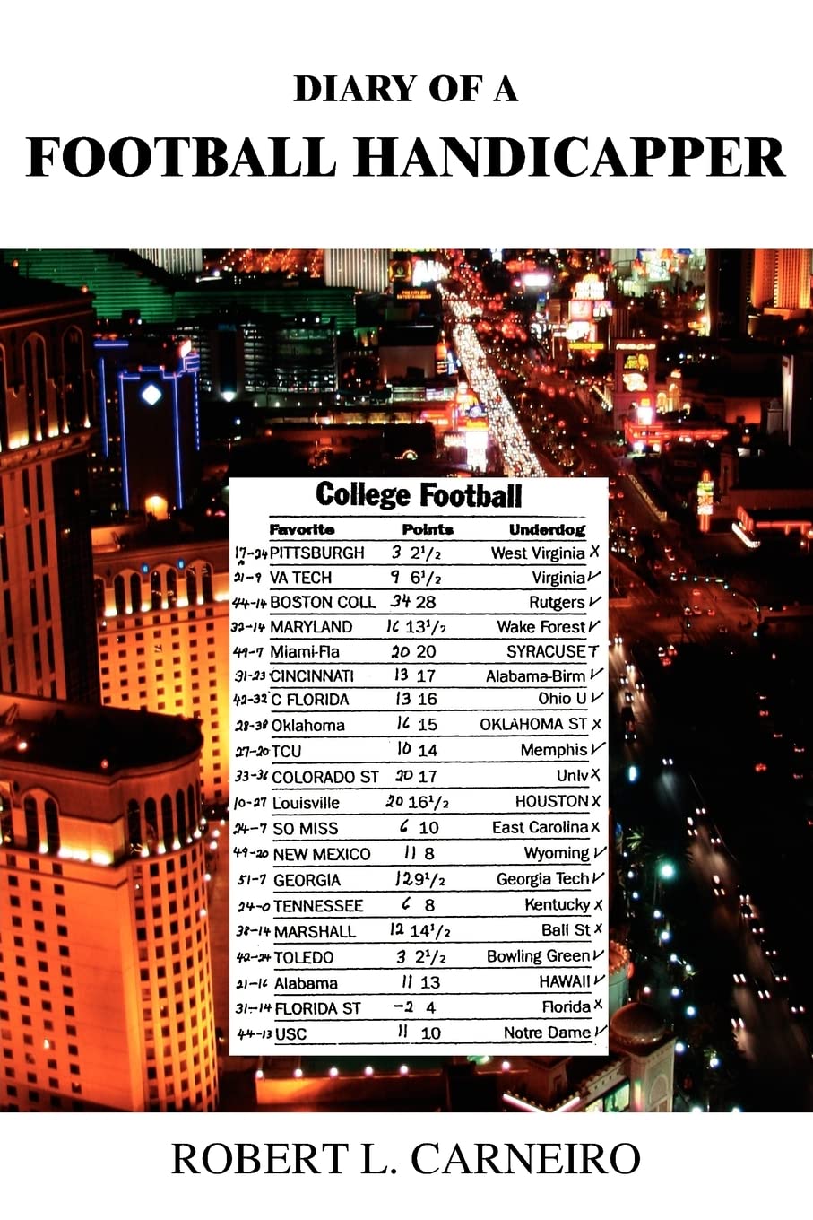 Diary of a Football Handicapper,Used