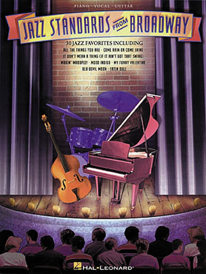 Jazz Standards from Broadway Piano, Vocal and Guitar Chords,Used