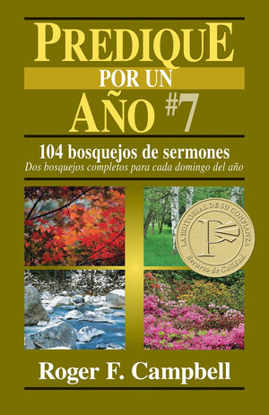Predique Por Un Ao #7 (Predique Por Un Ano) (Spanish Edition),Used