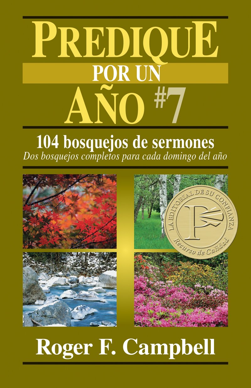 Predique Por Un Ao #7 (Predique Por Un Ano) (Spanish Edition),Used