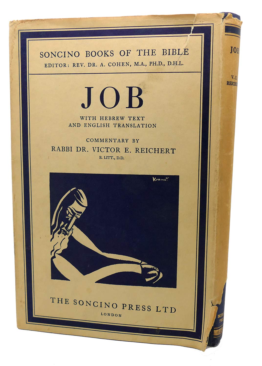 Job: Hebrew Text & English Translation with an Introduction and Commentary (Soncino Books of the Bible) (English and Hebrew Edit,New