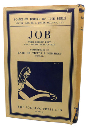 Job: Hebrew Text & English Translation with an Introduction and Commentary (Soncino Books of the Bible) (English and Hebrew Edit,Used