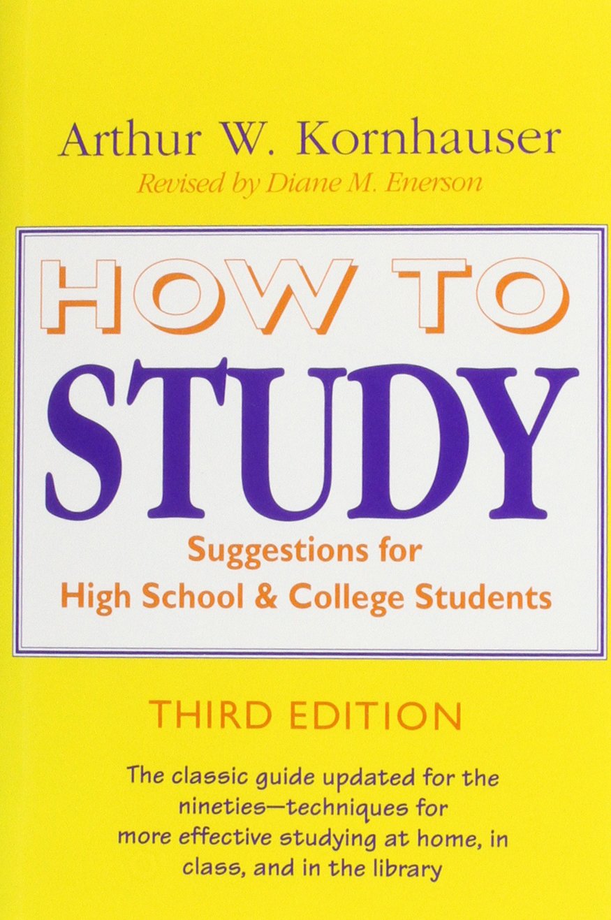 How to Study: Suggestions for HighSchool and College Students (Chicago Guides to Academic Life),Used