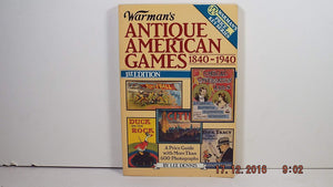 Warman's Antique American Games, 18401940 (Warman's Price Key Series),Used