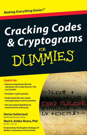 Cracking Codes and Cryptograms For Dummies,Used