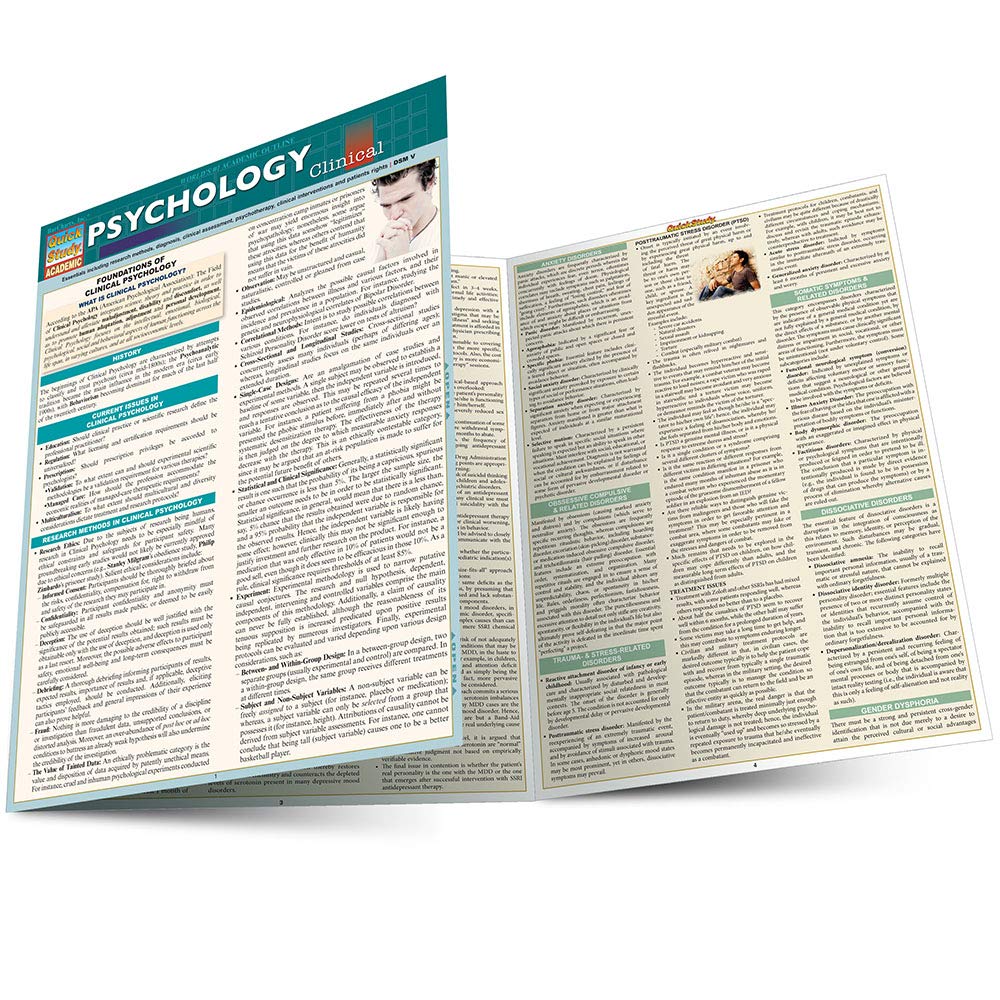 Psychology: Clinical (Quick Study Academic),Used