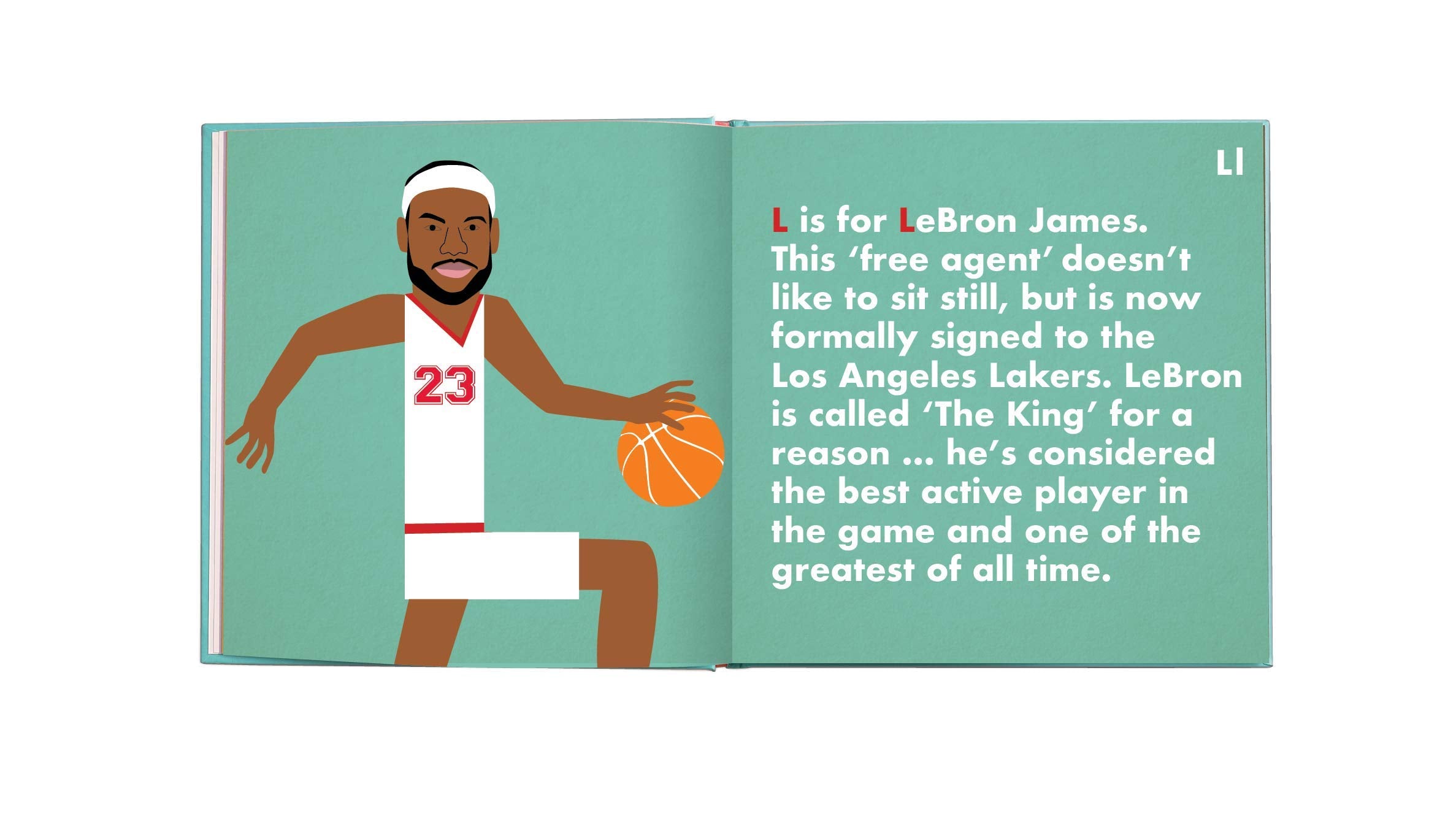 Basketball Legends Alphabet,New
