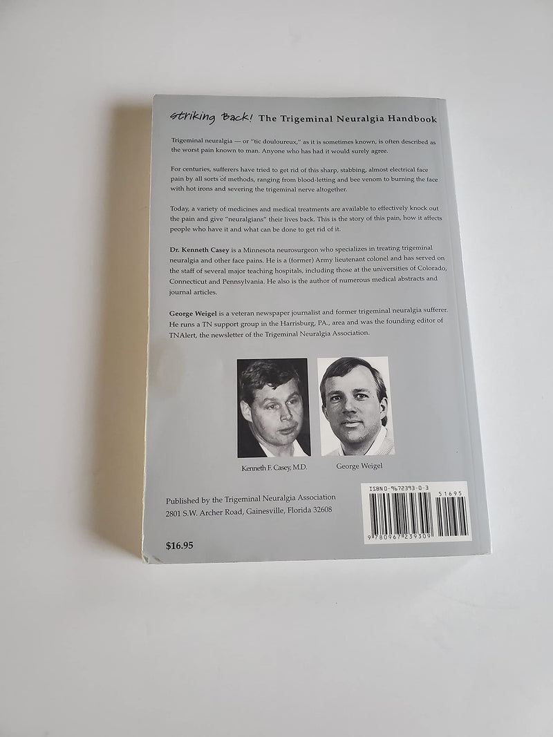 Striking Back: The Trigeminal Neuralgia Handbook (Unabridged),Used