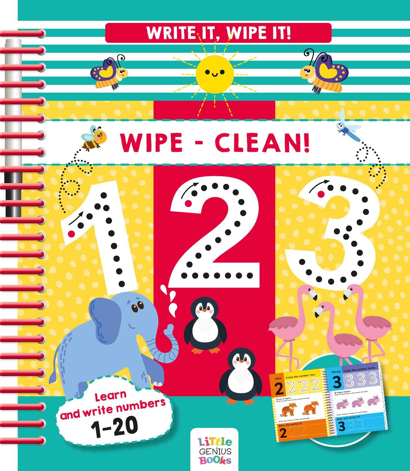 Write it, Wipe It! WipeClean 123,Used