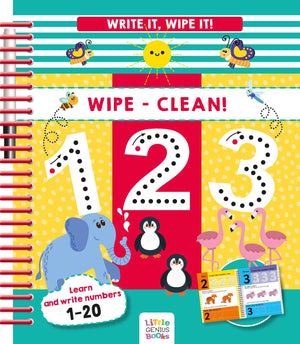 Write it, Wipe It! WipeClean 123,Used