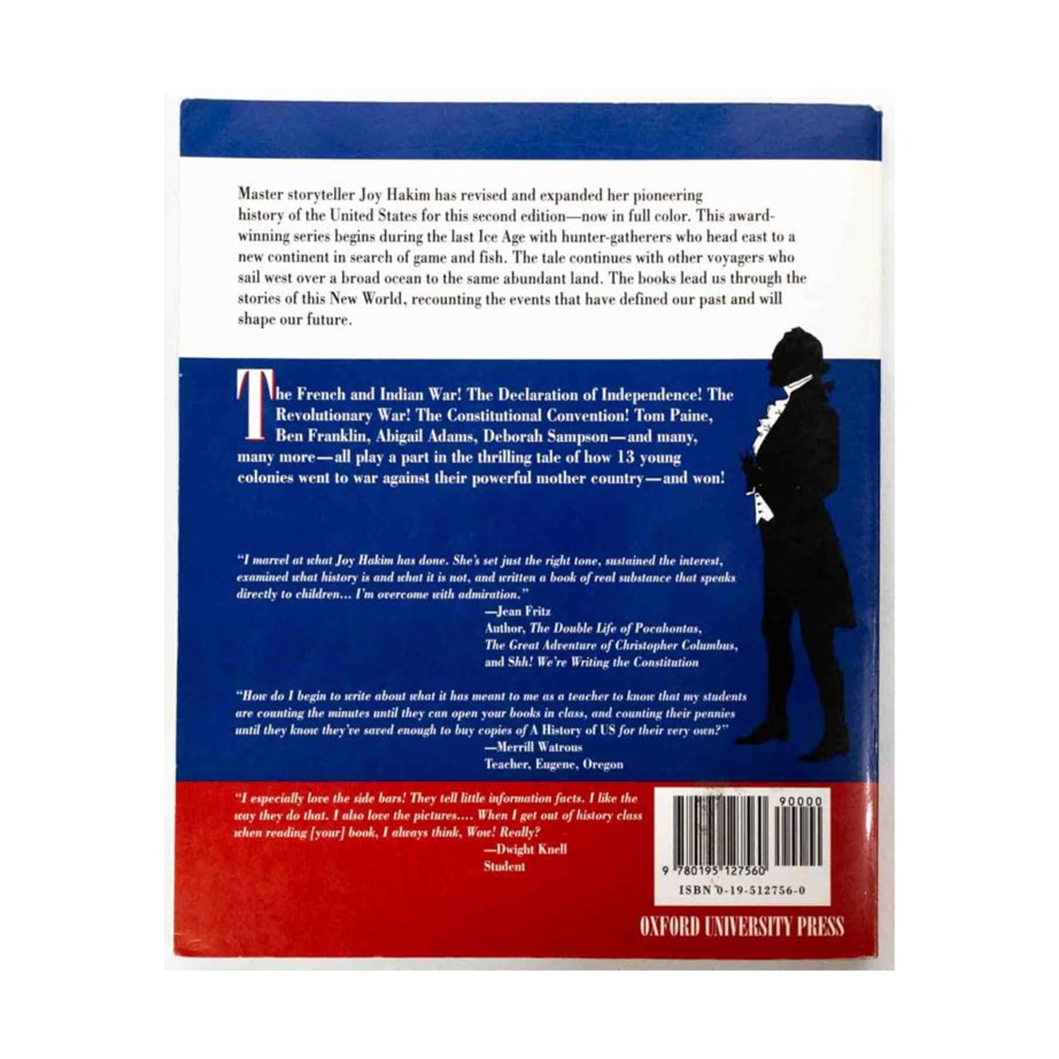 A History Of Us: From Colonies To Country: 17351791A History Of Us Book Three (A ^Ahistory Of Us),New