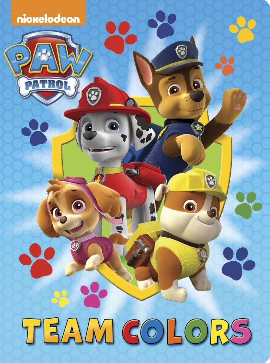 Team Colors (Paw Patrol) (Board Book),Used