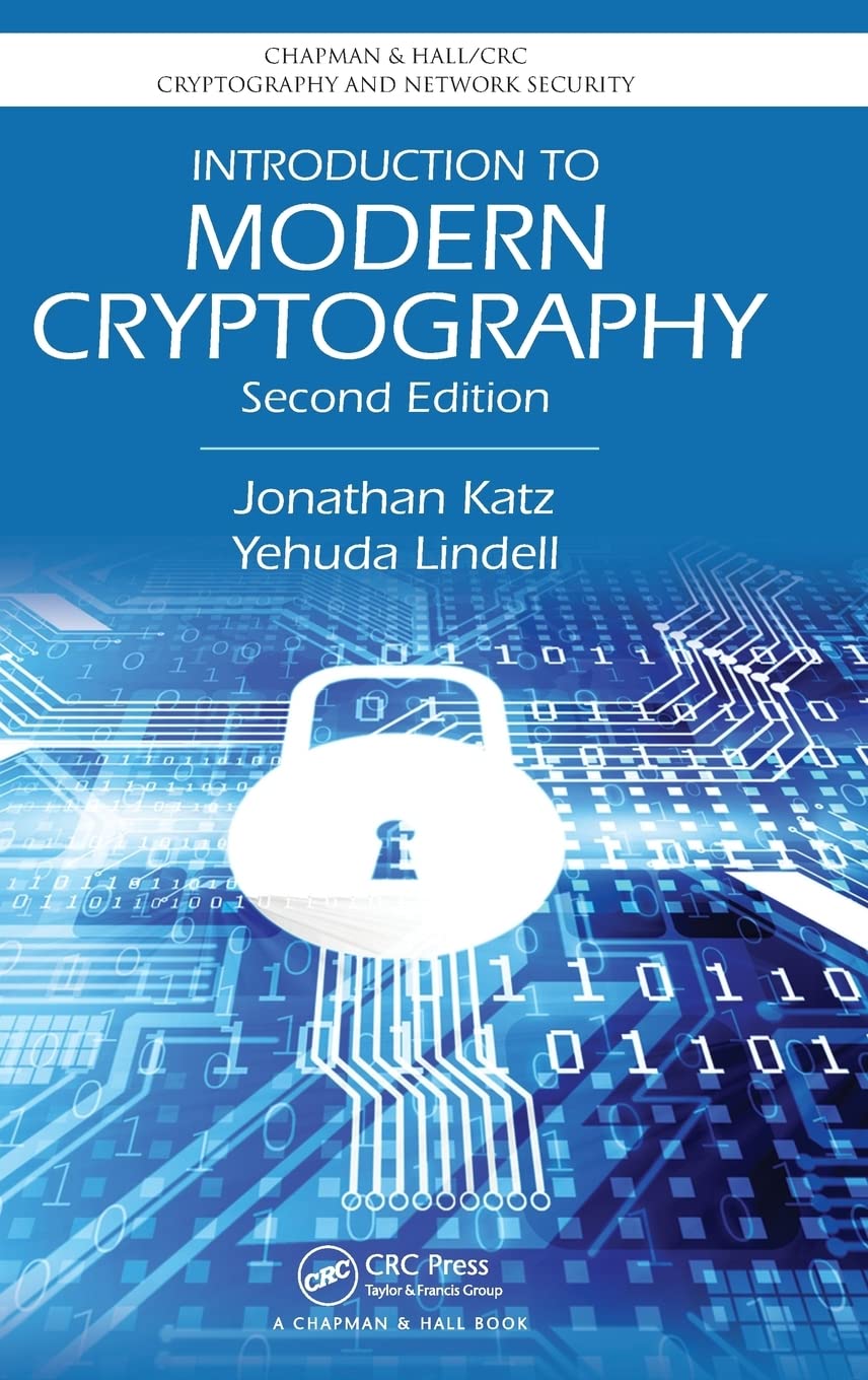 Introduction to Modern Cryptography (Chapman & Hall/CRC Cryptography and Network Security Series),Used