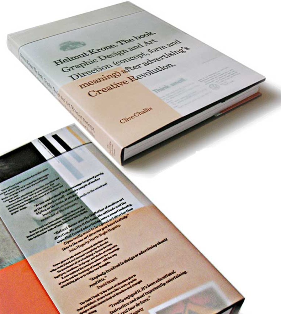 Helmut Krone. The Book: Graphic Design And Art Direction (Concept, Form And Meaning) After Advertisi,New