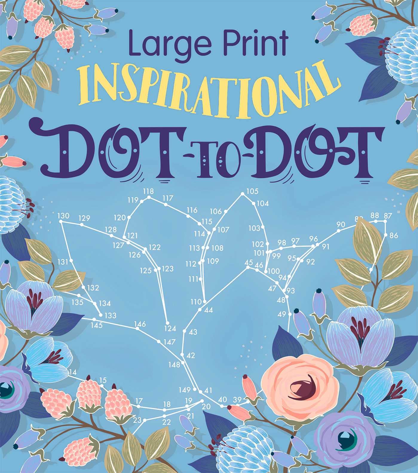 Large Print Inspirational DottoDot (Large Print Puzzle Books),New