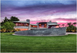 Frank Lloyd Wright Postcard Book,Used