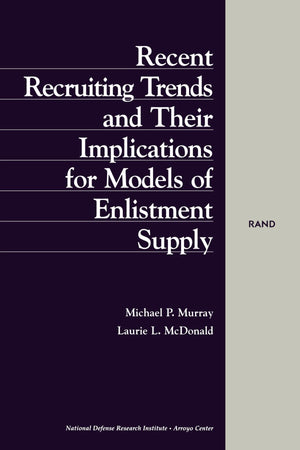 Recent Recruiting Trends And Their Implications For Models Of Enlistment Supply,New