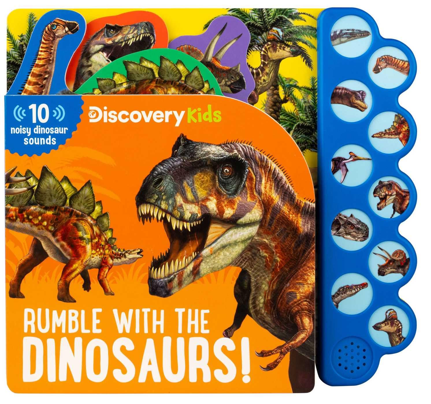 Discovery Kids: Rumble with the Dinosaurs (10Button Sound Books)