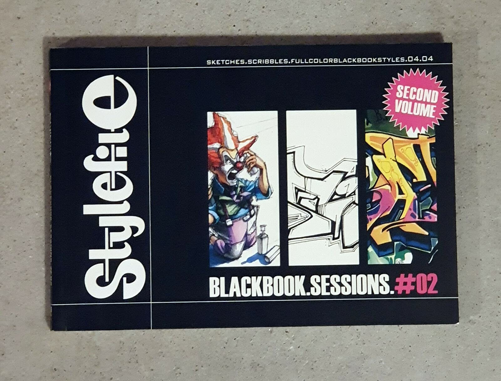 Blackbook Sessions 2: Graffiti On Paper (English and German Edition),Used