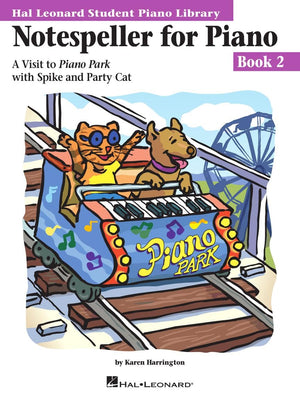Notespeller For Piano  Book 2  Hal Leonard Student Piano Library  Fun And Engaging Music Reading Workbook For Early Intermediat,Used
