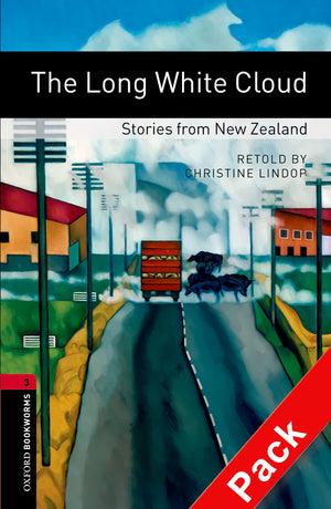 Oxford Bookworms 3. The Long White Cloud. Stories from New Zealand CD Pack,Used
