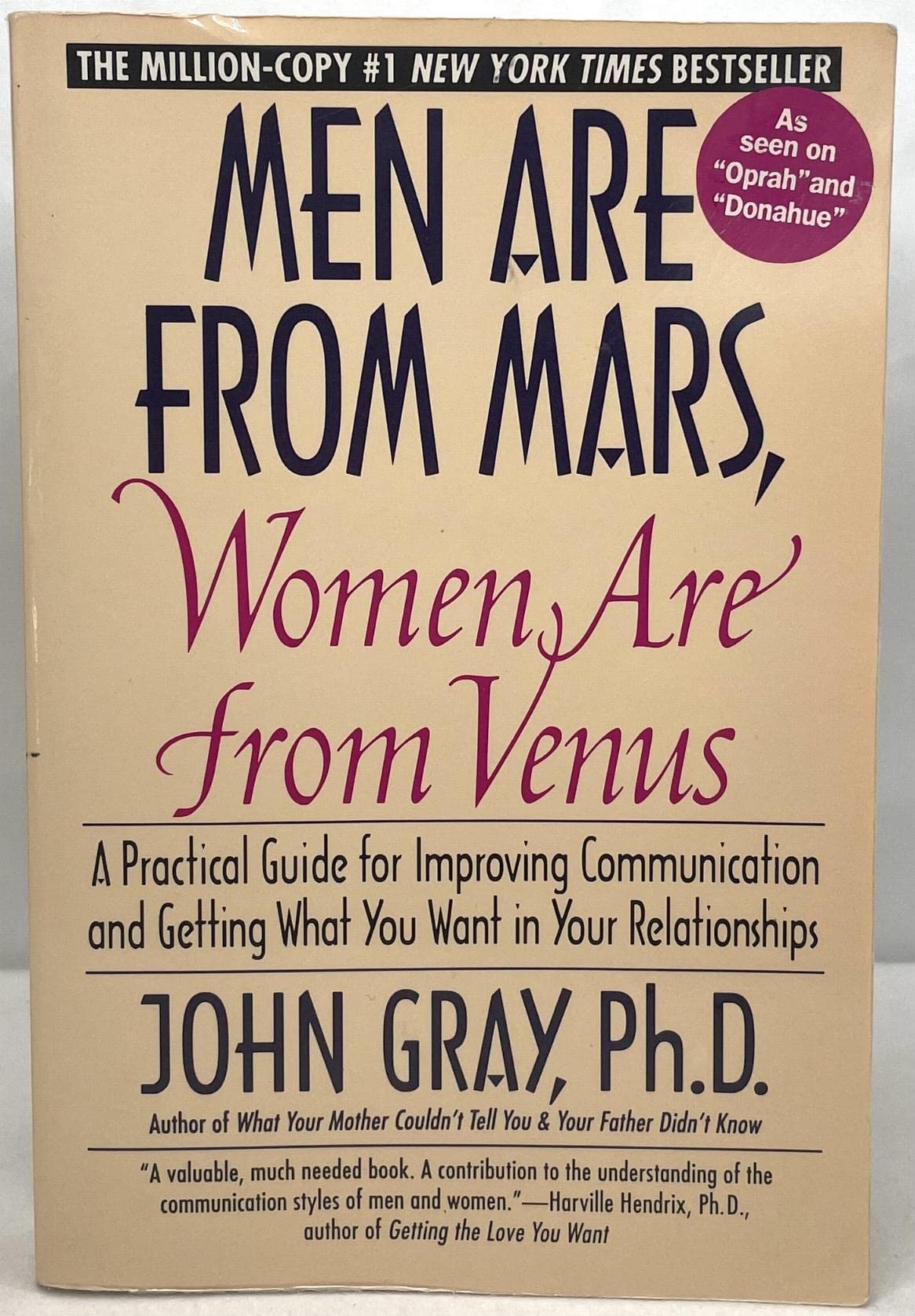 Men Are from Mars, Women Are from Venus,Used