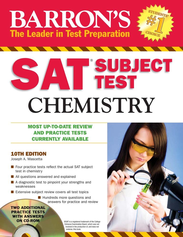 Barron's SAT Subject Test Chemistry,Used