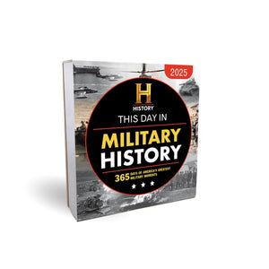 2025 History Channel This Day in Military History Boxed Calendar: 365 Days of Americas Greatest Military Moments