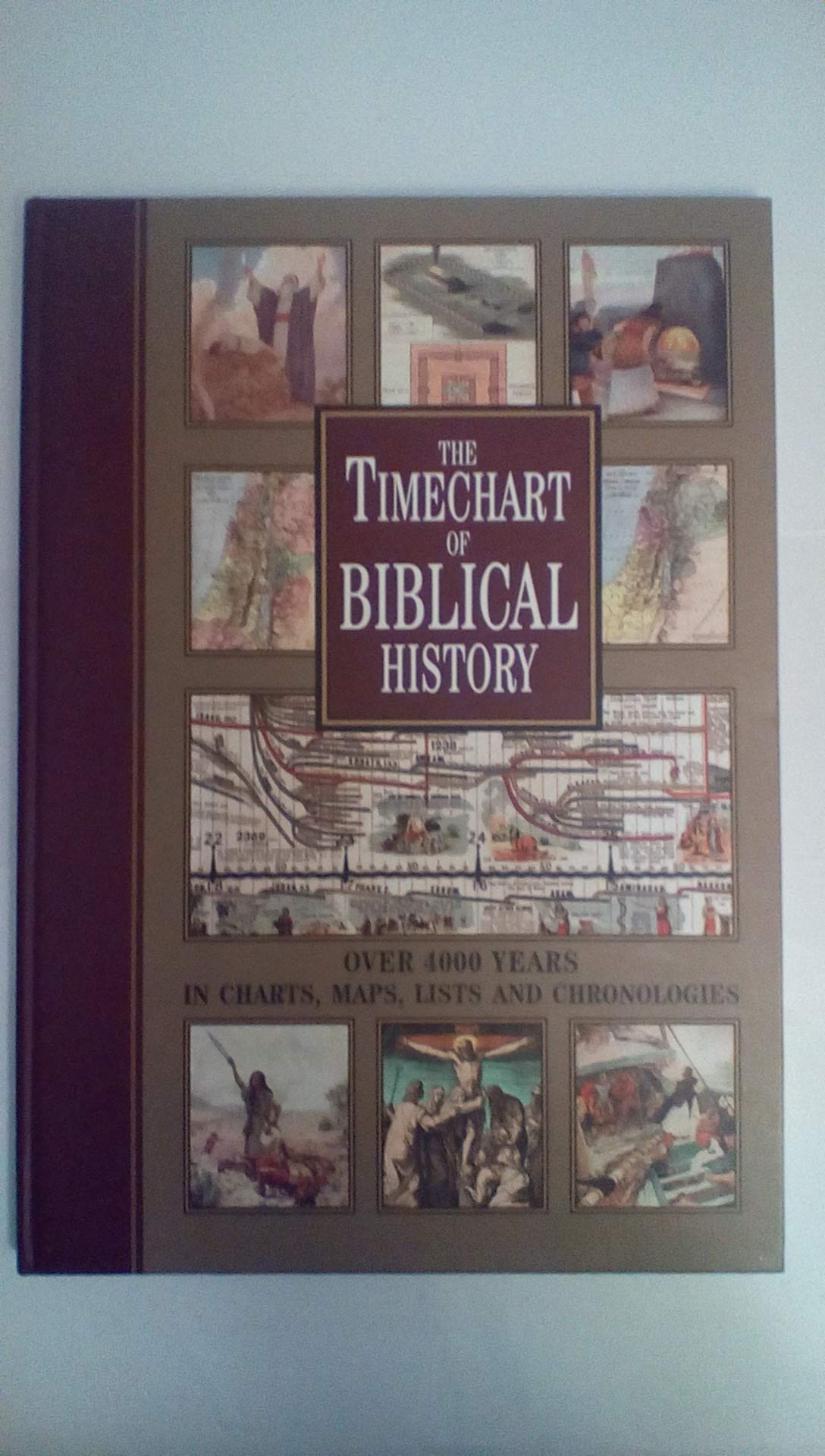 The Timechart of Biblical History: Over 4000 Years in Charts, Maps, Lists and Chronologies (Timechart series),New