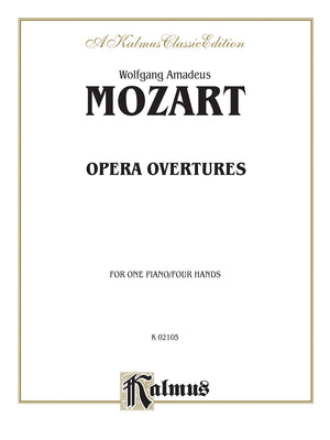 Opera Overtures: Arrangements (Kalmus Edition),Used