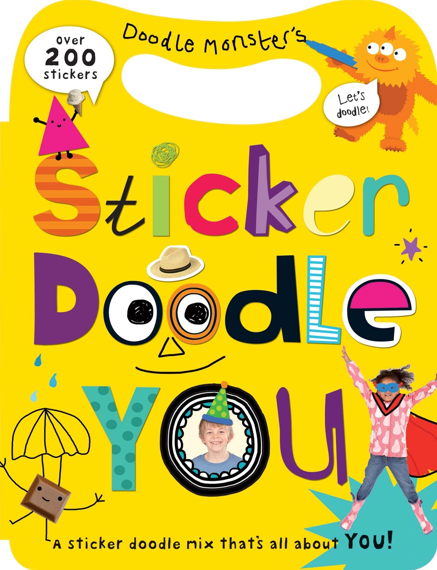 Sticker Doodle You: A sticker doodle mix that's all about YOU! with over 200 stickers,Used