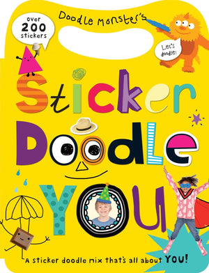 Sticker Doodle You: A sticker doodle mix that's all about YOU! with over 200 stickers,Used