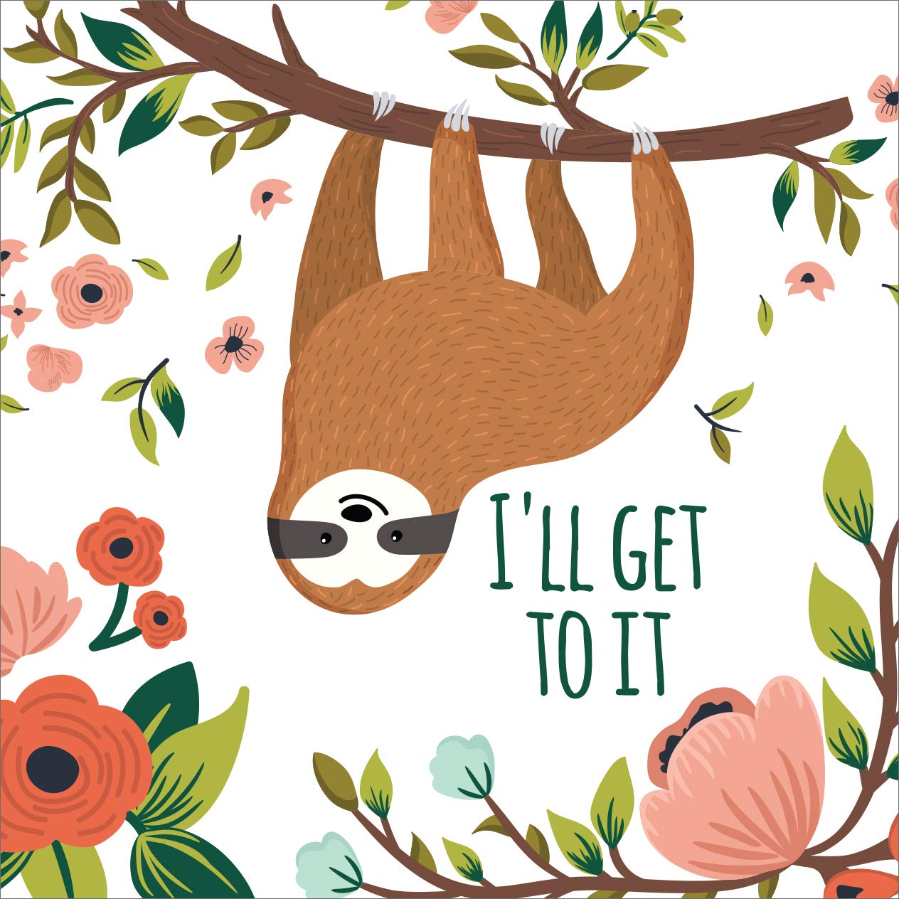 Sloths Desktop Flipbook,Used