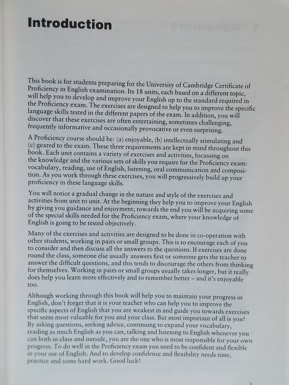 Progress to Proficiency Std Book,Used