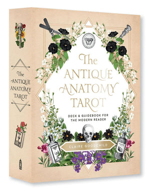 The Antique Anatomy Tarot Kit: Deck And Guidebook For The Modern Reader-used
