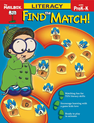 Find The Match! Literacy (Prekk),New