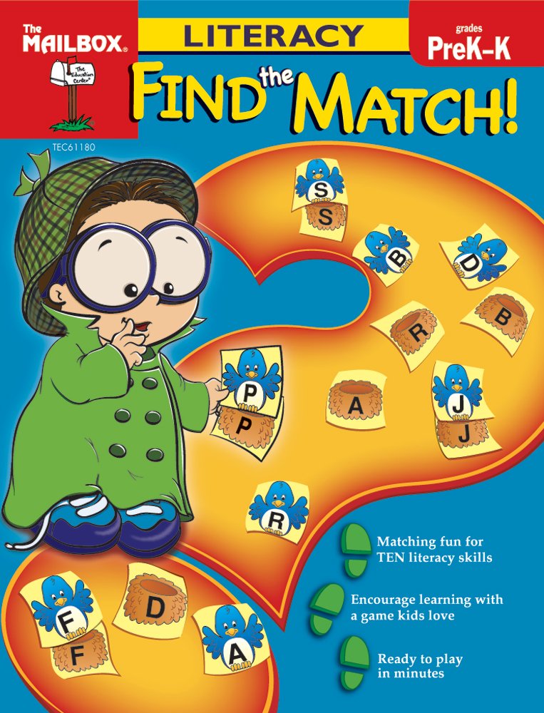Find The Match! Literacy (Prekk),New