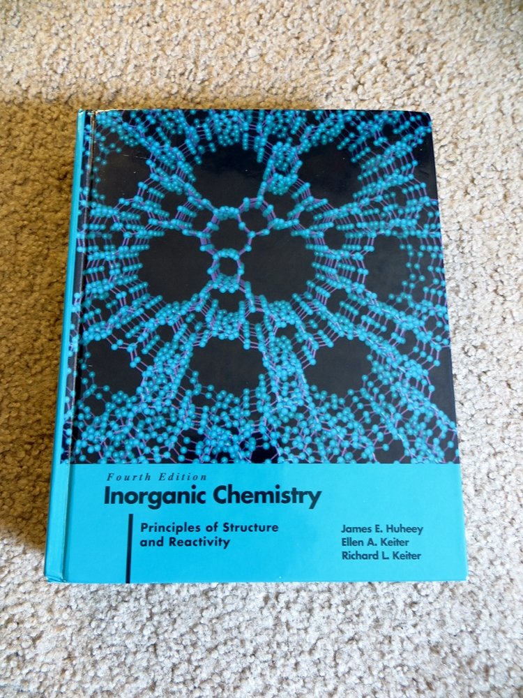 Inorganic Chemistry: Principles of Structure and Reactivity,Used
